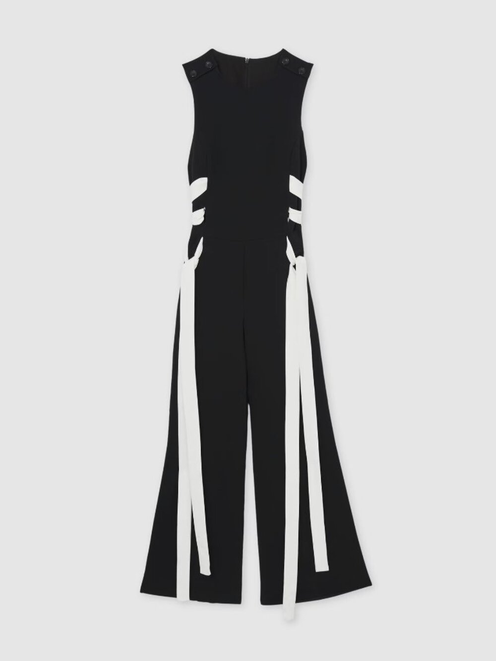 Reiss Emma Ladder Trim Wide-Leg Jumpsuit